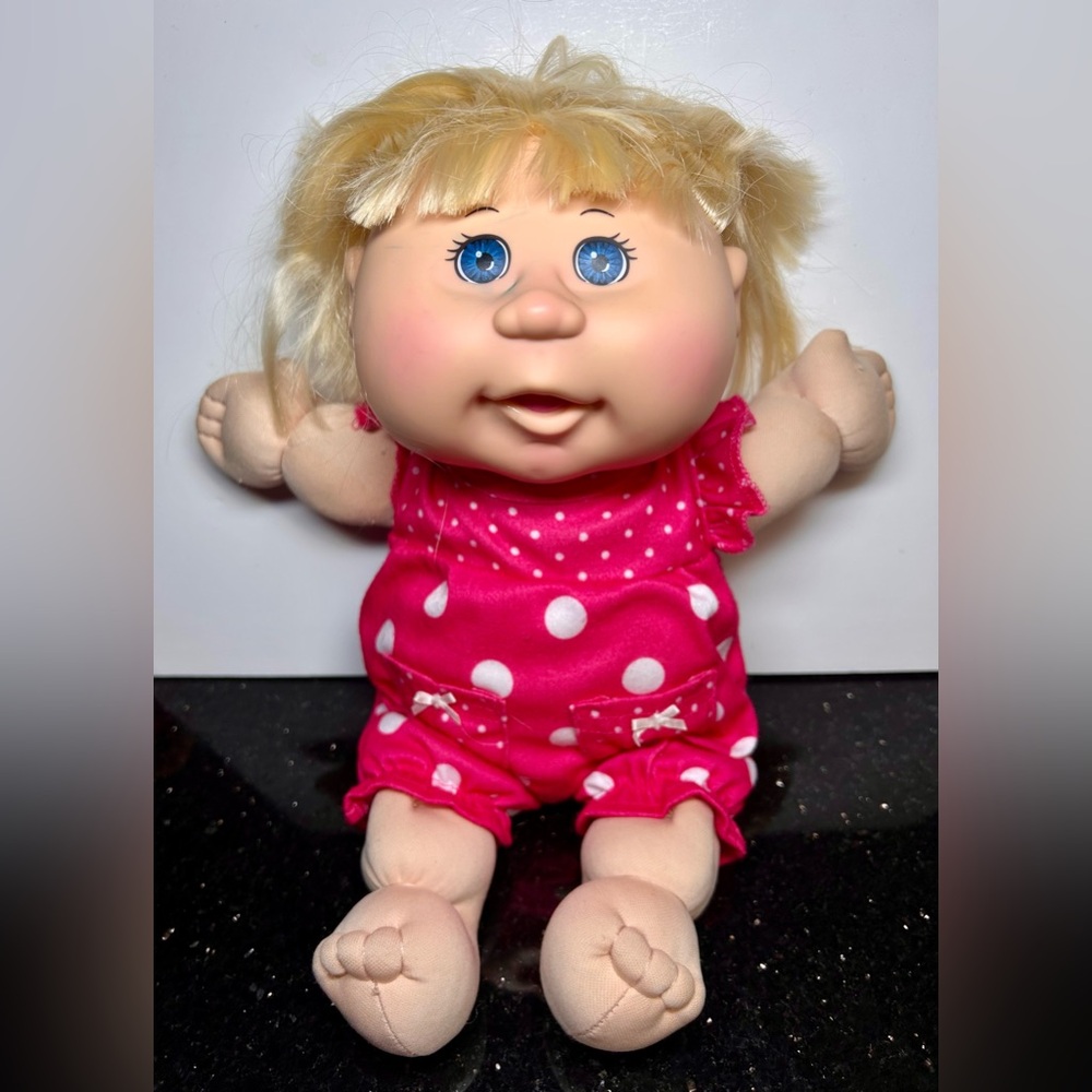 Cabbage Patch Kids Adorable Pink Polka Dot Doll